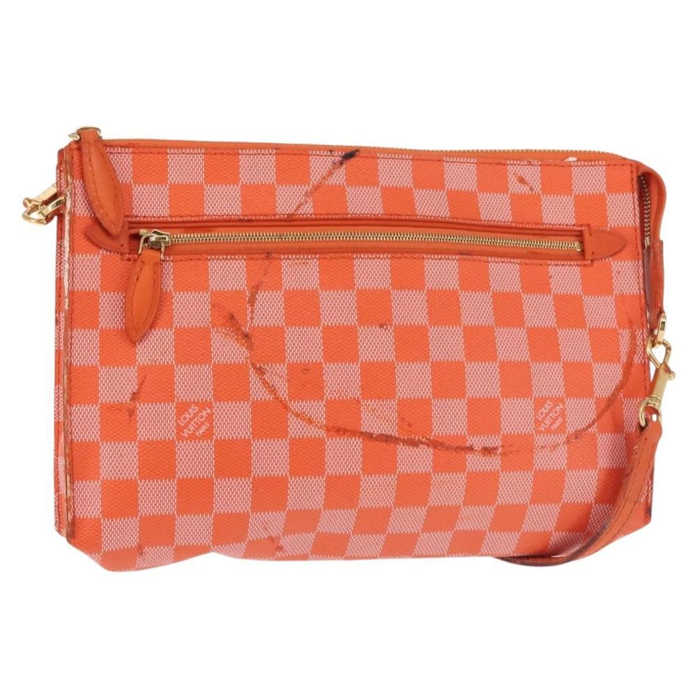 LOUIS VUITTON Damier Color Module Clutch Bag 2way Pimon N41312 LV Auth 143082